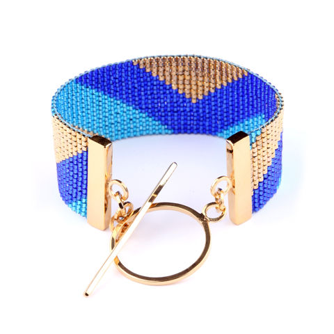 Anabel,Campbell,Navajo,Cuff,//,Midnight,Blue,Anabel Campbell, Navajo cuff, statement jewellery, statement bracelet, Tribal bracelet
