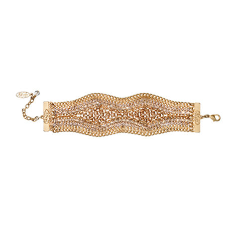 Miquella,//,Crystal,Wave,Cuff, statement jewellery, statement bracelet, Swarovski crystal necklace