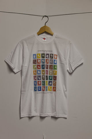 GoldenEra,T-Shirt,(White), Hip-Hop, Design, Stamps, Stamp, Collection, Chuck D, Rappers, Golden Era, Rap, Old School, Classic, Urban