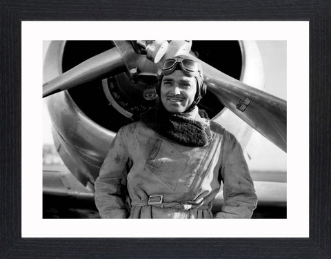 Clark,Gable,-,03,Picture, Photo, Photograph, Print, Framed Photograph,  Icon, Black&White, B&W, Black & White, Clark Gable, William Clark Gable, Rhett Butler, Gone with the Wind,  Vivien Leigh, Academy Award, Best Actor, It Happened One Night, Mutiny on the Bounty, Run Si