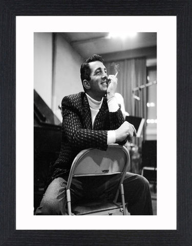Dean,Martin,-,01,Picture, Photo, Photograph, Print, Framed Photograph,  Icon, Black&White, B&W, Black & White, Dean Martin, American singer, film actor, television, comedian, Rat Pack, Memories Are Made of This, That's Amore, Everybody Loves Somebody, You're Nobody till S