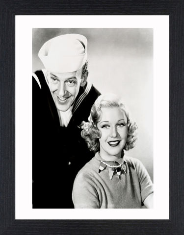 Fred,Astair,&,Ginger,Rogers,-,03,Picture, Photo, Photograph, Print, Framed Photograph, Icon, B&W, Fred Astaire, Ginger Rogers, film, Broadway, stage dancer, choreographer, singer, actor, American,  actress, hollywood, screen legend, kitty foyle