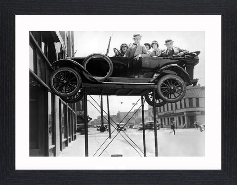Harold,Lloyd,-,01,Picture, Photo, Photograph, Print, Framed Photograph, Icon, B&W, silent films, talkies, Harold Lloyd, Safety Last, comedian, silent film, stunts, 1920's
