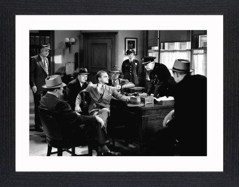 James,Cagney,-,02,Picture, Photo, Photograph, Print, Framed Photograph, Icon, B&W, James Cagney, actor, gangster, American Film Institute, James Francis Cagney, Jr, The Public Enemy, Angels with Dirty Faces, Academy Award, Screen Actors Guild