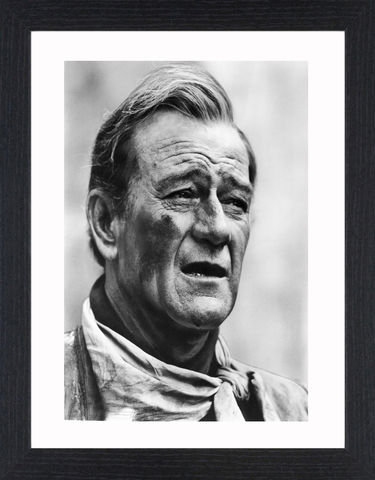John,Wayne,-,01,Picture, Photo, Photograph, Print, Framed Photograph,  Icon, B&W, John Wayne, Marion Mitchell Morrison, American film actor, director, producer, Academy Award-winner, Western films, Stagecoach, The Quiet Man, The Searchers, True Grit, The Shootist, gunsli