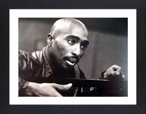 Tupac,Shakur,-,02,Picture, Photo, Photograph, Print, Framed Photograph,  Icon, B&W, Tupac Shakur, Tupac Amaru Shakur , 2Pac, Pac, Makaveli, American,  rapper, actor, Hip Hop, East Coast, West Coast, Las Vegas