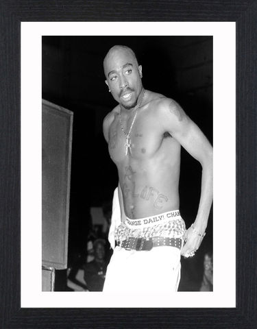 Tupac,Shakur,-,03,Picture, Photo, Photograph, Print, Framed Photograph,  Icon, B&W, Tupac Shakur, Tupac Amaru Shakur , 2Pac, Pac, Makaveli, American,  rapper, actor, Hip Hop, East Coast, West Coast, Las Vegas