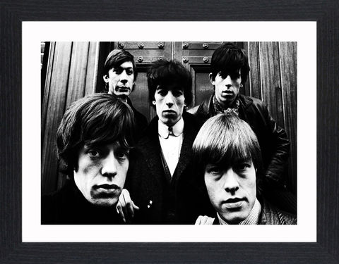 The,Rolling,Stones,-,01,Picture, Photo, Photograph, Print, Framed Photograph,  Icon, B&W, the rolling stones, the stones, English, rock band, paint it black,  Brian Jones, Ian Stewart, Mick Jagger,  Keith Richards, sticky fingers, a bigger bang