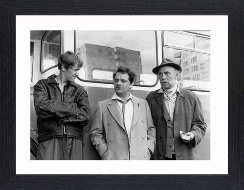 Only,Fools,&,Horses,-,03,Picture, Photo, Photograph, Print, Framed Photograph,  Icon, B&W, Only Fools and Horses, sitcom, John Sullivan, BBC One, Peckham, south London, Sir David Jason, market trader , Derek Del Boy Trotter, Nicholas Lyndhurst, Rodney, Lennard Pearce, Uncle Alb