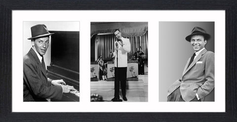 Frank,Sinatra,-,06,Picture, Photo, Photograph, Print, Framed Photograph, Picture, Icon, B&W, Frank Sinatra, actor, singer, film, rat pack, idol, bobby soxers 