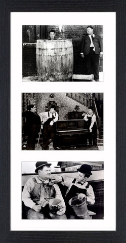 Laurel,&,Hardy,-,08,Picture, Photo, Photograph, Print, Framed Photograph,  Icon, B&W, Laurel and Hardy, Stan Laurel, Oliver Hardy, comedy double acts, comedy, double act, slapstick, Sons of the Desert, Aademy Award, The Music Box, Babes in Toyland, Way Out West