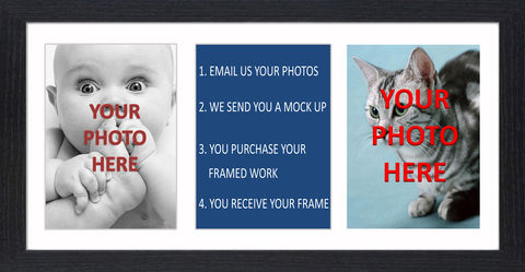 Design,Your,Own,Picture,-,01,Photo, Frame, Framed, Bespoke, Design your own, B&W, Icon