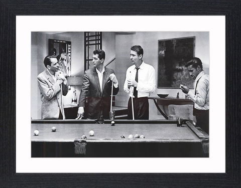 The,Rat,Pack,-,01,Picture, Photo, Photograph, Print, Framed Photograph, The Rat Pack, Frank Sinatra, Dean Martin, Sammy Davis, Jr., Peter Lawford, Joey Bishop, Ocean's 11