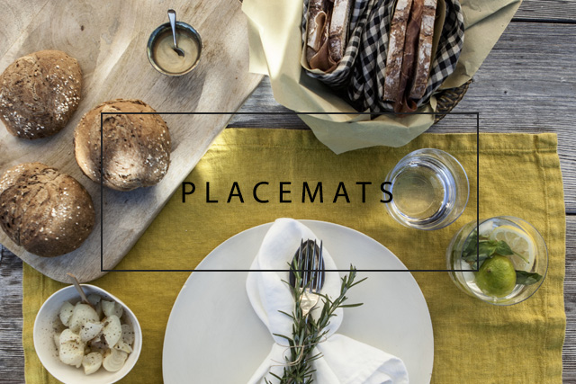 OnceMilano linen placemats