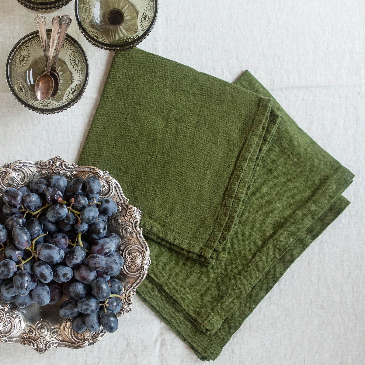 Napkins Heavy Linen (set of 2) OnceMilano