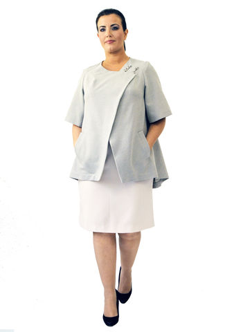 J204S13,plus size, office wear