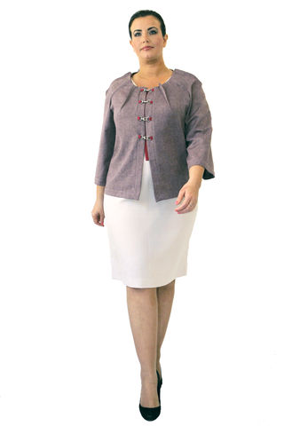 J201S13,plus size, office wear