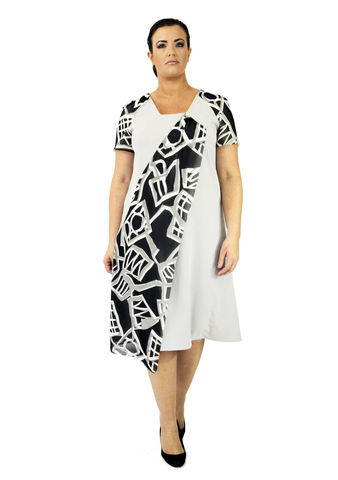 D110S13,plus size, office wear
