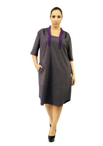 D107S13,plus size, office wear