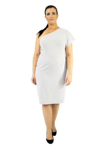 D104S13A,plus size, office wear