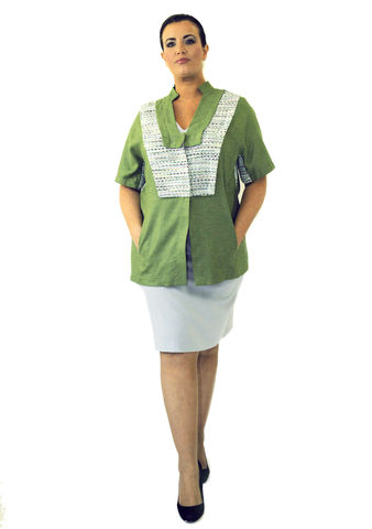 J209S13,plus size, office wear