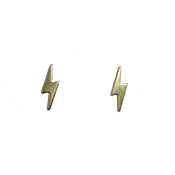 Tiny Lightening Studs by Custom Made - product images