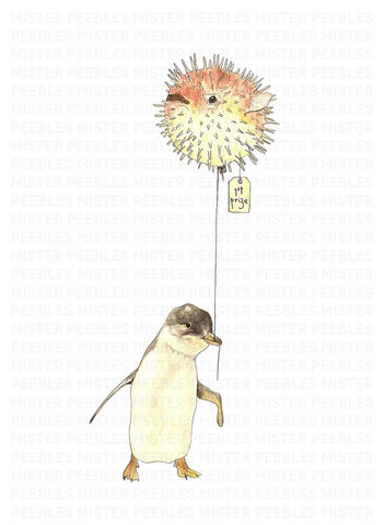Peng,Win,Print,by,Mr,Peebles,Peng Win Print by Mr Peebles