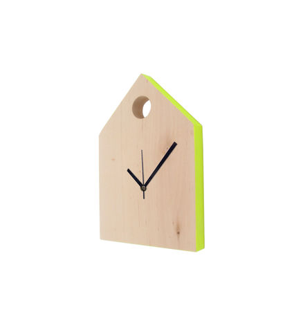 Kuckeliku,Clock,by,Lotta,Cole,Kuckeliku Clock by Lotta Cole. Swedish Birch wood