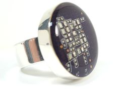 Purple,Passion,Adjustable,Ring,Circuit board, Recycled, Computer, Motherboard, Necklace, Geek, IT Specialist, , purple, Intel, Microprocessors, Computer Chips, computer part jewelry