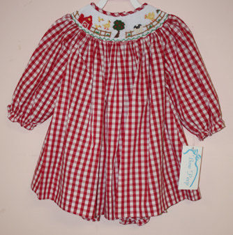 Smocked Dresses, Baby Farm Clothes, Zuli Kids 412235 -BB029  - product images  of 