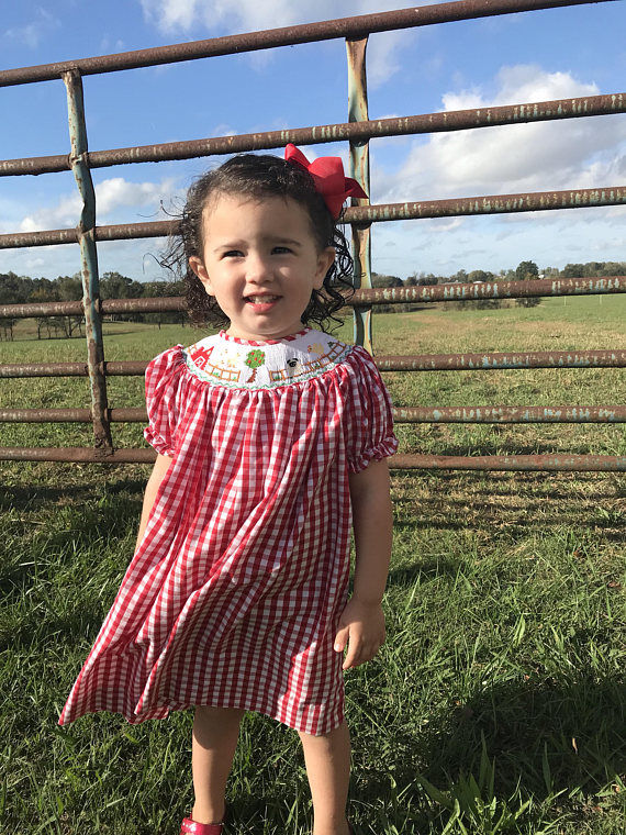 Smocked Dresses, Baby Farm Clothes, Zuli Kids 412235 -BB029  - product images  of 