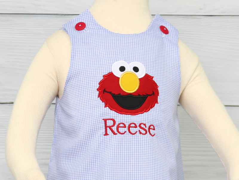 Elmo birthday hotsell outfit boy