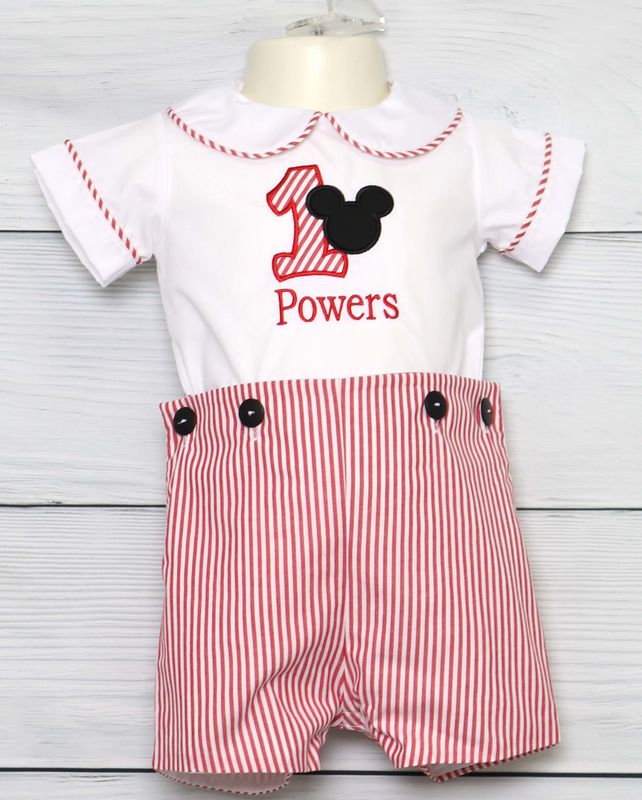 Mickey mouse hot sale birthday clothes