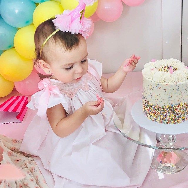 Smocked First Birthday