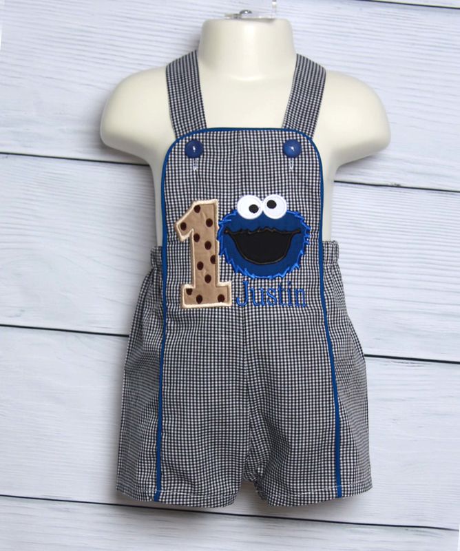 Baby Cookie Monster Outfit, Zuli Kids  294643 - product images  of 