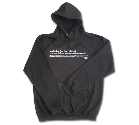 2013,Wallaby,Definition,Hoodie,-,Black,Rugby Hoodie, Hoodie, Definition, Lions, British & Irish Lions, Lions-Tour.com