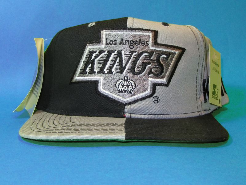 Los Angeles Kings Starter Pinwheel Vintage Snapback Hat - product image  