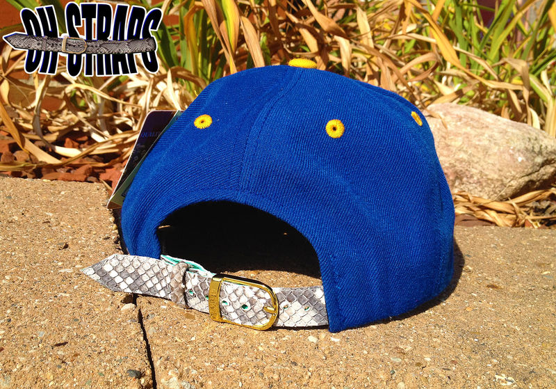 Milwaukee Brewers Snakeskin Strapback Hat - product image  
