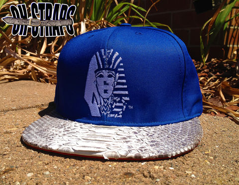 Last,Kings,Snakeskin,Strapback,Hat,**AS,SEEN,ON,TYGA**