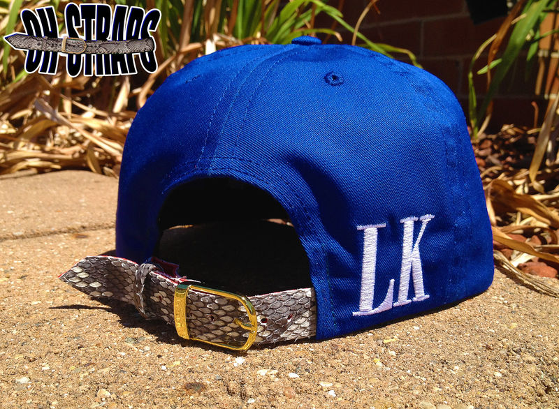 Last Kings Snakeskin Strapback Hat **AS SEEN ON TYGA** - product image