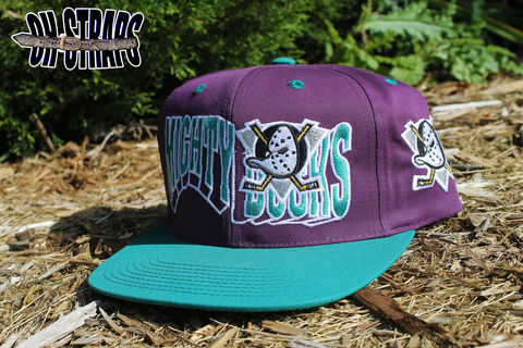 Mighty,Ducks,Wave,Snapback,Hat