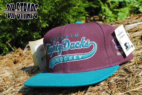 Mighty,Ducks,Starter,Script,Snapback,Hat