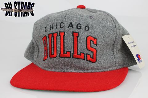 Chicago,Bulls,Wool,Starter,Snapback,Hat