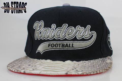VINTAGE,Los,Angeles,RAIDERS,STARTER,Snakeskin,Strapback,Hat