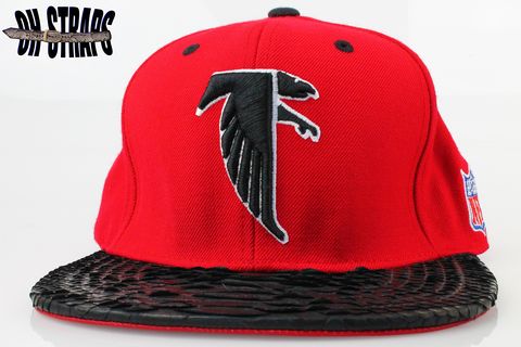 Atlanta,Falcons,M&N,Snakeskin,Strapback,Hat