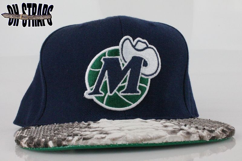 Dallas Mavericks Snakeskin Strapback Hat - product image  