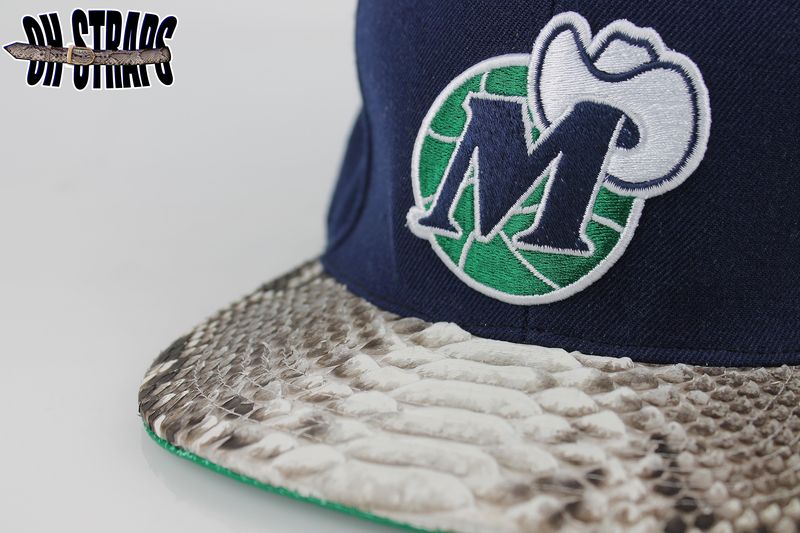 Dallas Mavericks Snakeskin Strapback Hat - product image  