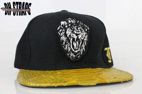Big,Sean,FF,Gold,Snakeskin,Strapback,Hat,*Limited,to,5pcs*