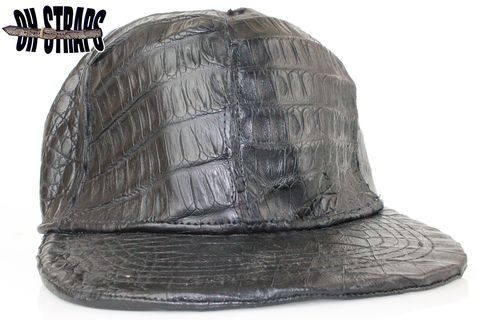 *All,Over*,Black,Crocodile,Strapback