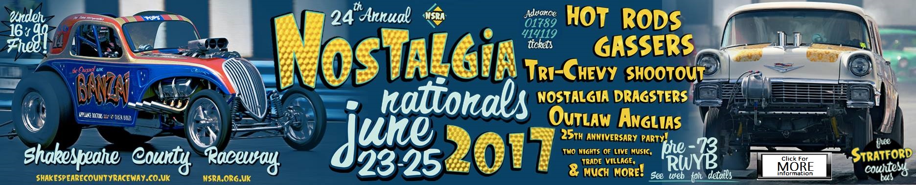 23rd, 24th, 25th June 2017 Nostalgia Nationals 2017 - SHAKESPEARE COUNTY RACEWAY